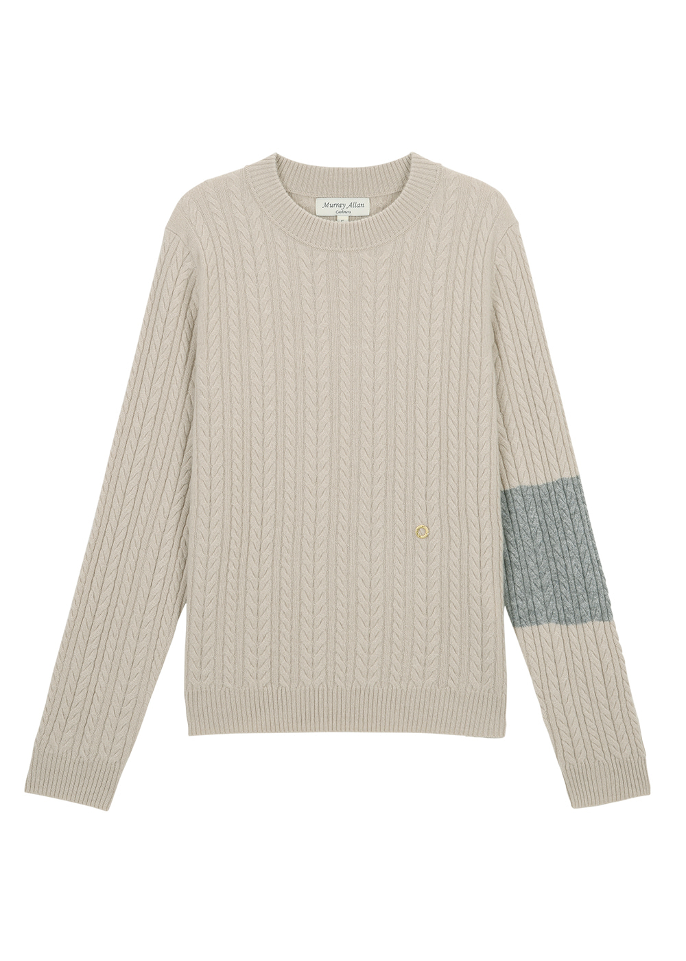 Cable pullover (skin beige) 20%